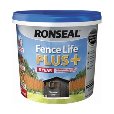 FENCELIFE PLUS CHARCOAL GREY 9L