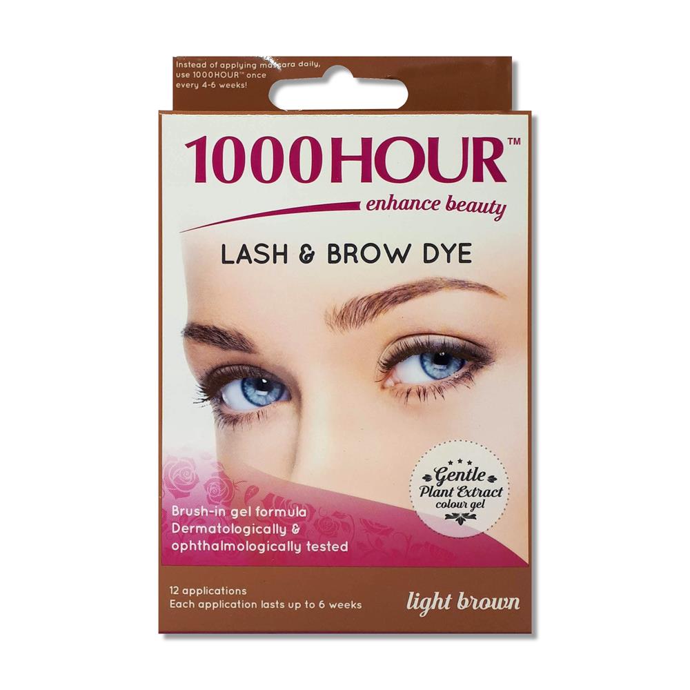 1000 Hour Lash N Brow Dye Light Brown Dowlings Pharmacy for all your