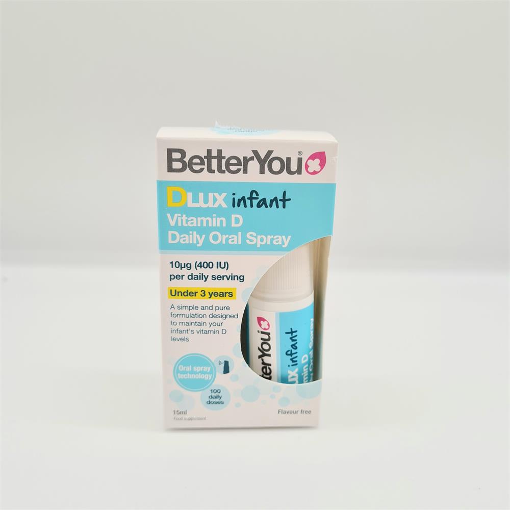 Better You DLux Infant Vitamin D Spray Dowlings Pharmacy for all your