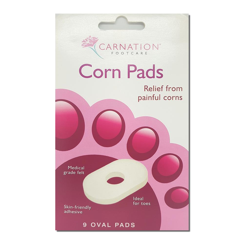 Carnation Oval Corn Pads 9S Dowlings Pharmacy for all your healthcare