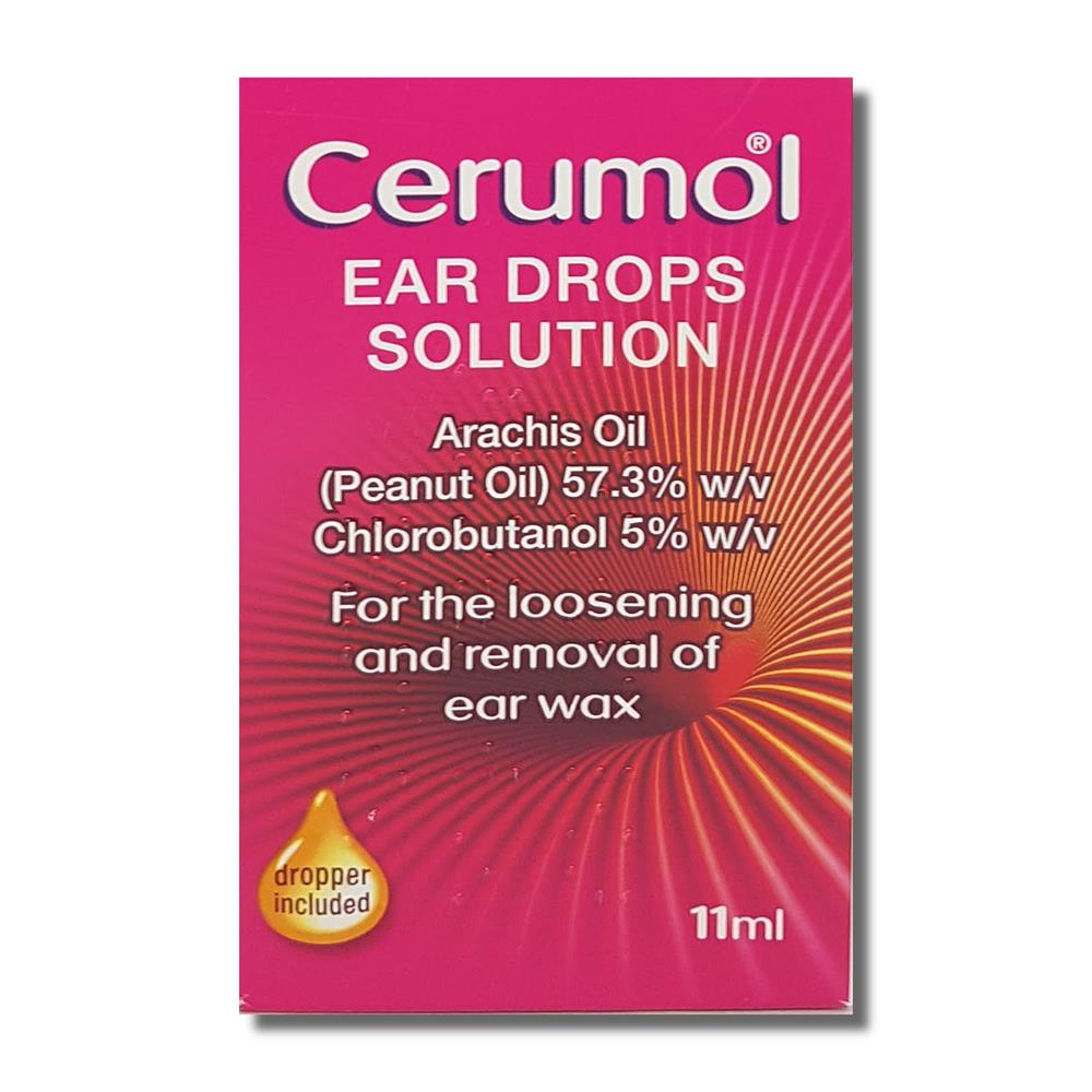 Cerumol Ear Drops 11Ml Dowlings Pharmacy for all your healthcare needs