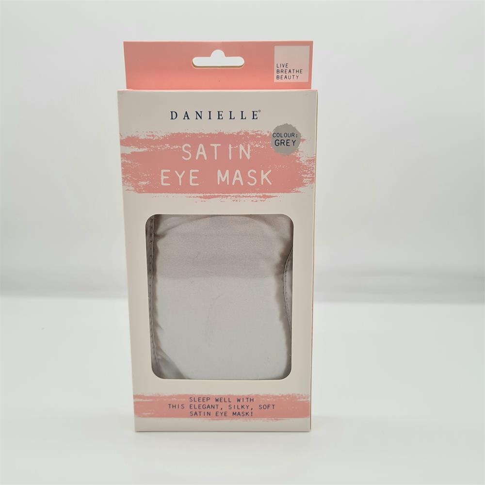 Danielle Satin Eye Mask Grey Dowlings Pharmacy