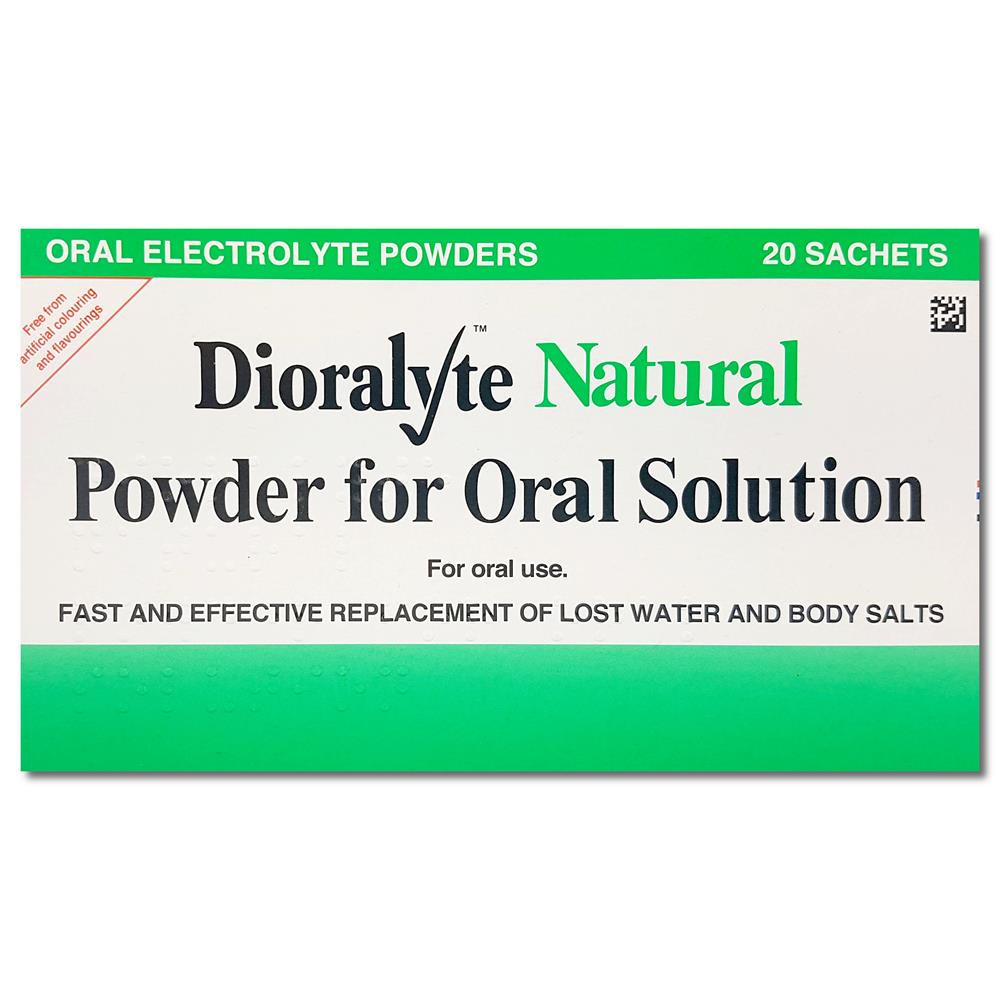 Dioralyte Natural Sachets 20 Pack Dowlings Pharmacy for all your