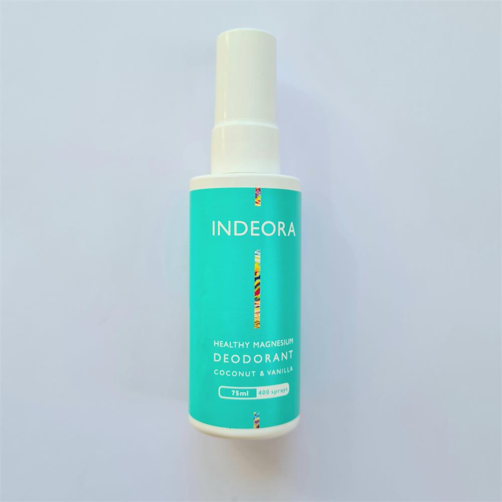 Indeora Healthy Magnesium Deodorant 400 Sprays 75ml Dowlings Pharmacy