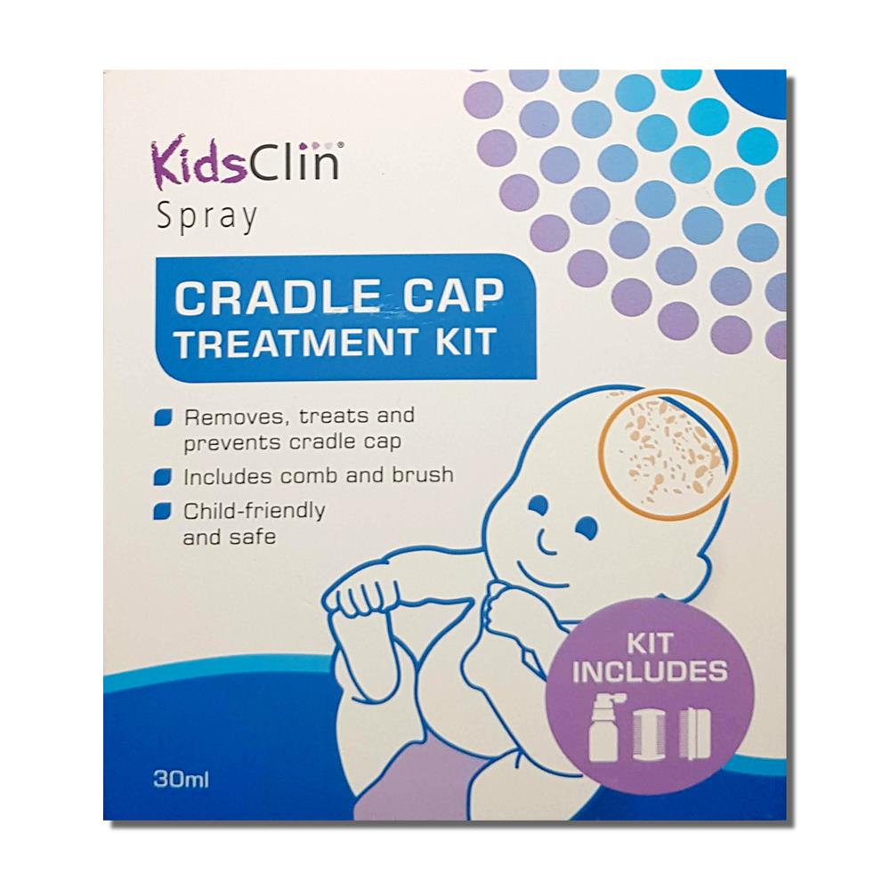 KidsClin Spray Cradle Cap Treatment Kit Dowlings Pharmacy