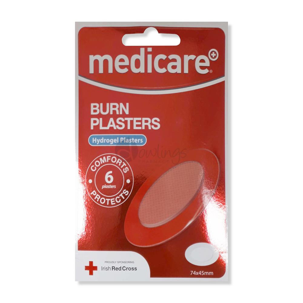 Medicare Burn Plasters 6 Pack Dowlings Pharmacy