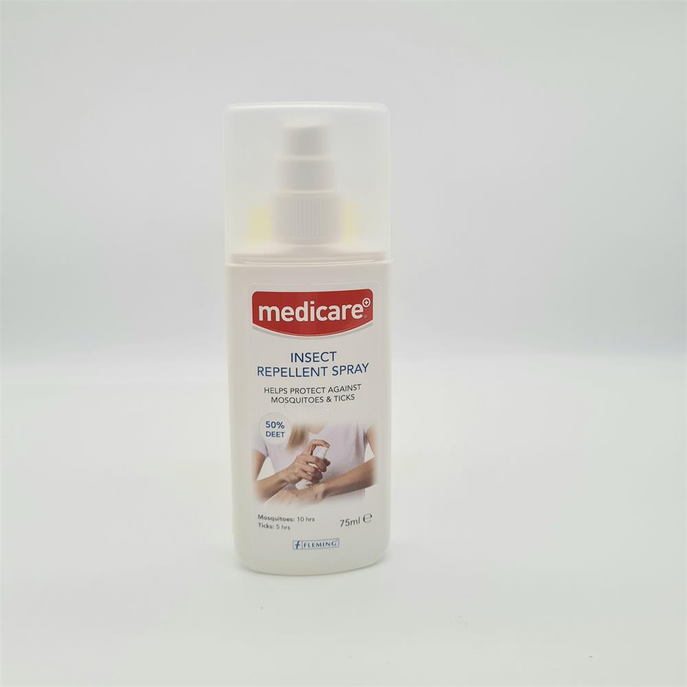 Medicare Insect Repellant Spray 50 Deet 75ml Dowlings Pharmacy for