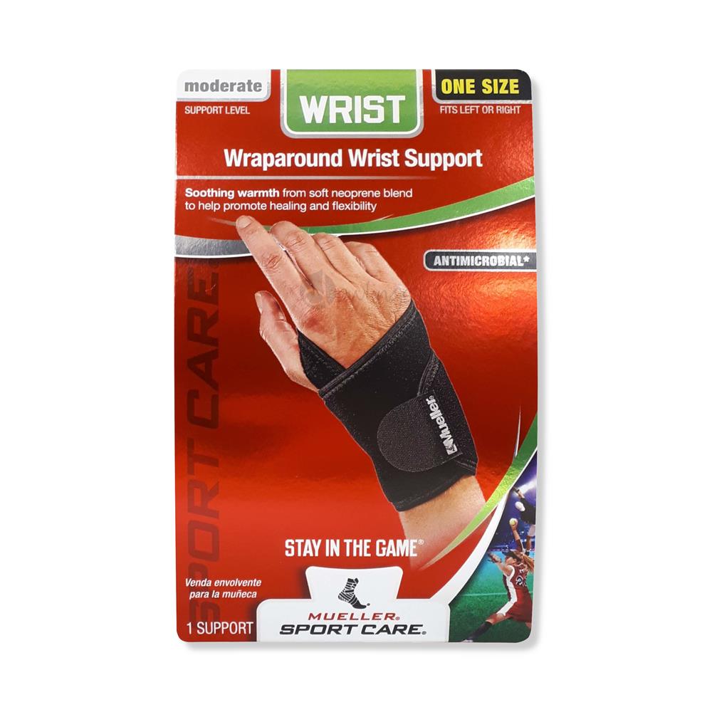 Mueller Sport Care Wraparound Wrist Support Dowlings Pharmacy for all