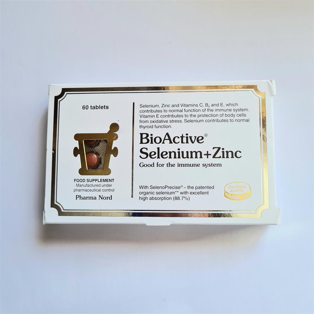 Pharma Nord Bio Active Selenium+Zinc Immune System 60 Tablets