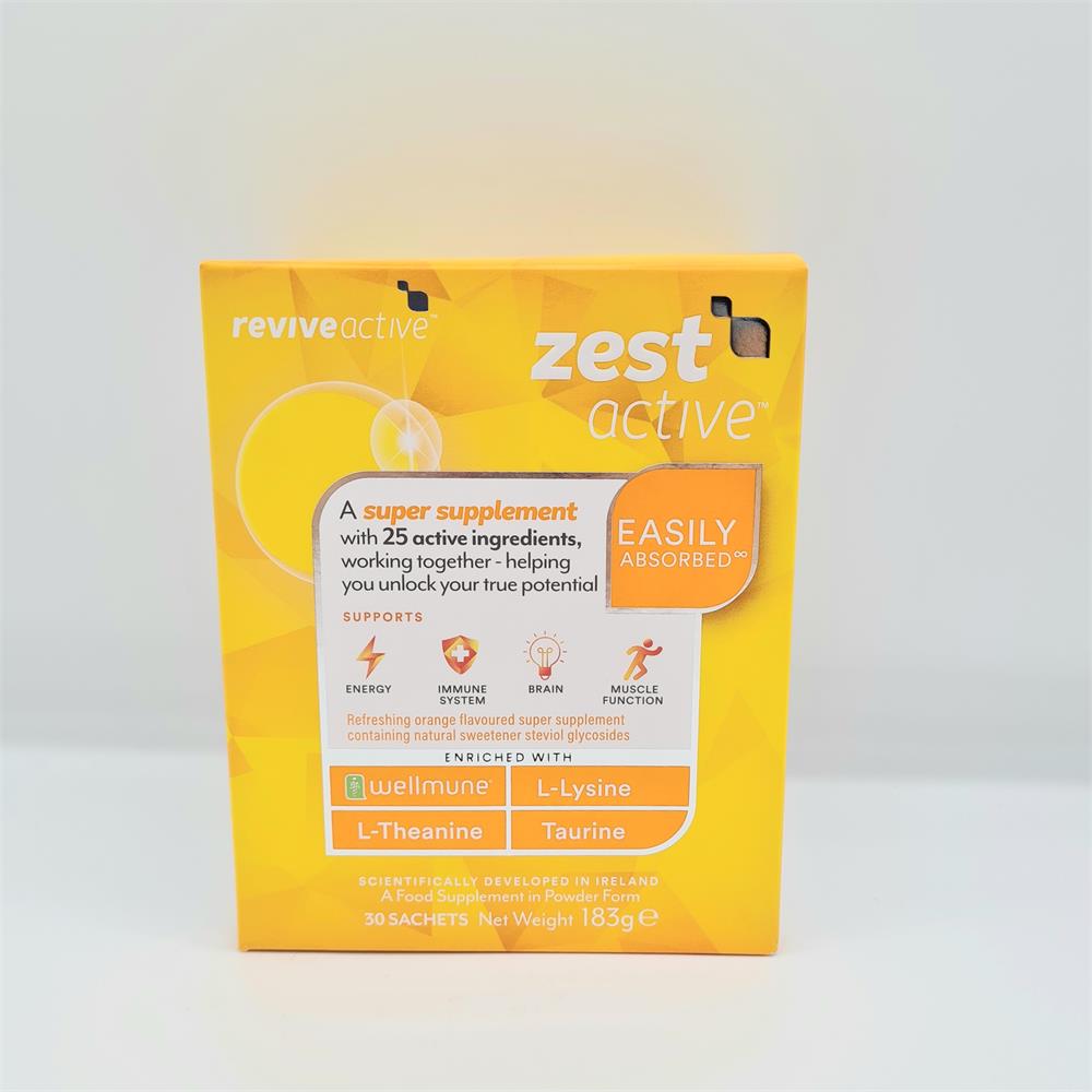 Revive Zest Active 30 Sachets Dowlings Pharmacy