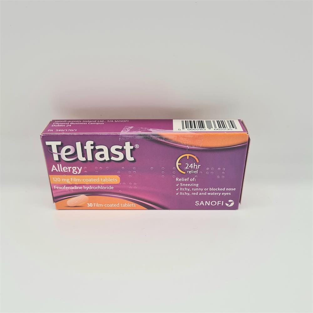 Telfast Allergy 24 Hrs Relief 30 Tablets Dowlings Pharmacy For All