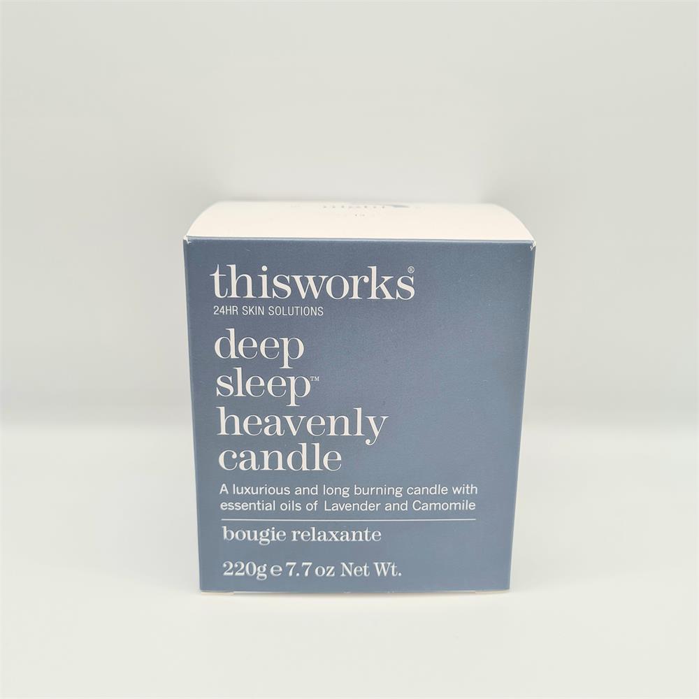 This Works Deep Sleep Heavenly Candle 220g Dowlings Pharmacy for all your healthcare needs