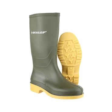 Dunlop Wellington Boot Yellow Sole S06