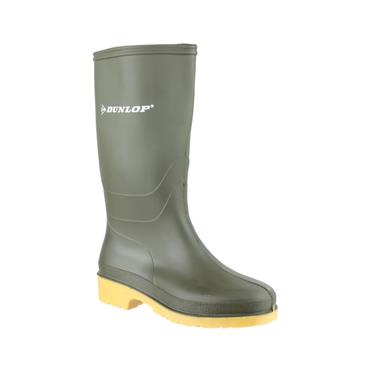 Dunlop Wellington Boot Yellow Sole S06