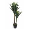Yucca in pot green - h120xd60cm