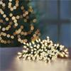Premier Christmas Lights Timelights Battery Operated Warm White 400
