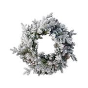Wreath Snowy Dorchester Pine 60Cm
