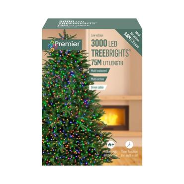 Premier 3000 LED Multi-Action Treebrights - Multi-Coloured	