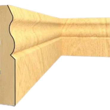 P/A 5" X 1" Moulded Skirting 5.1Mtr          