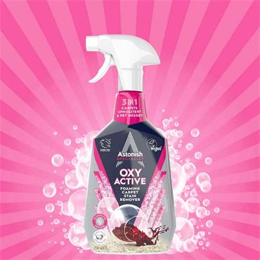 Astonish Specialist Oxy Active Foaming Carpet Stain Remover 750ml