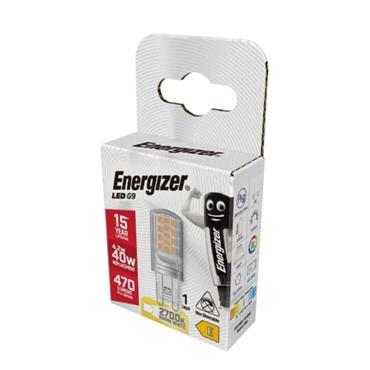 Energizer Led G9 4.2W (40W) 470Lm Warm White 2700K