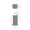 Brabantia Bin BO Inner Pedal Soft Beige 30L