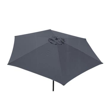 Euroactive Parasol Crank & Tilt Charcoal 2.7M