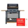Sahara Supreme 3 Burner Gas BBQ