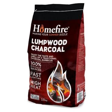 Homefire Lumpwood Charcoal 2.5Kg