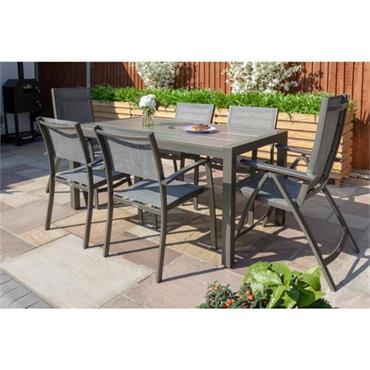 Solana Set 6 Seater Rectangular Dining
