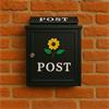 Postzone Sunflower Diecast Post Box