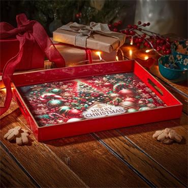 Merry Christmas DecorTray - Rectangular