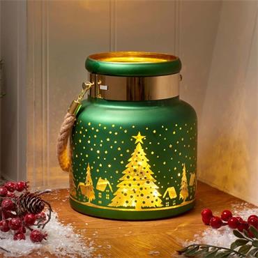 Wonderland Lantern - Emerald
