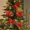 Clip-On Butterfly & Flower Decor, 5pk - Ruby