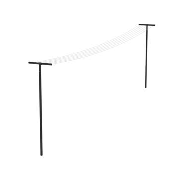 Brabantia Washing Line With Poles 50m