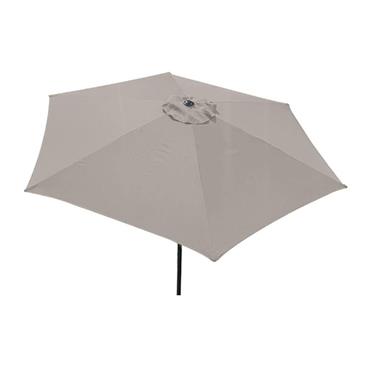 Euroactive Parasol Crank & Tilt Taupe 2.7m