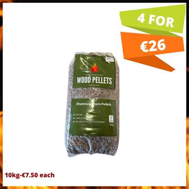 10KG  Shamrock Wood Pellets 