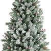 Everlands Frosted Windham Spruce Tree - 7ft