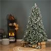 Everlands Frosted Windham Spruce Tree - 7ft
