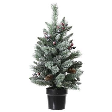 Everlands Frosted Windham Spruce Mini Tree - 3ft	