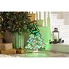 Festive Christmas Tree Infinity Mirror Light - 60cm