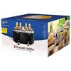 Russell Hobbs Toaster Bronte 4 Slice Black