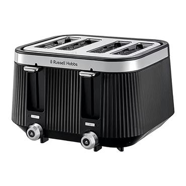 Russell Hobbs Toaster Bronte 4 Slice Black