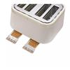Russell Hobbs Toaster Bronte 4 Slice Beige