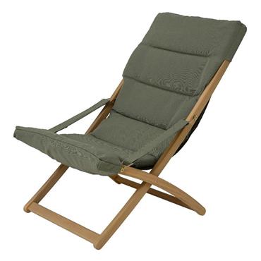 Kaemingk Folding Lounger Acacia Wooden
