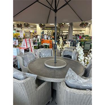 Kaemingk Avignon Dining Set Round 6 Seater