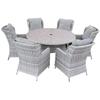Kaemingk Avignon Dining Set Round 6 Seater