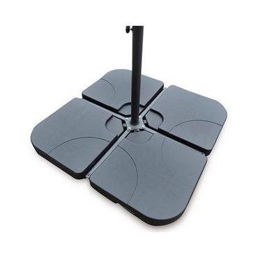 Cantilever Parasol Base Fillable 4pc 