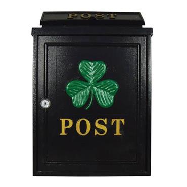 Postzone Post Box Green Shamrock Diecast