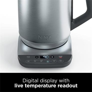 Ninja Perfect Tempeture Kettle Stainless Steel KT201UK 